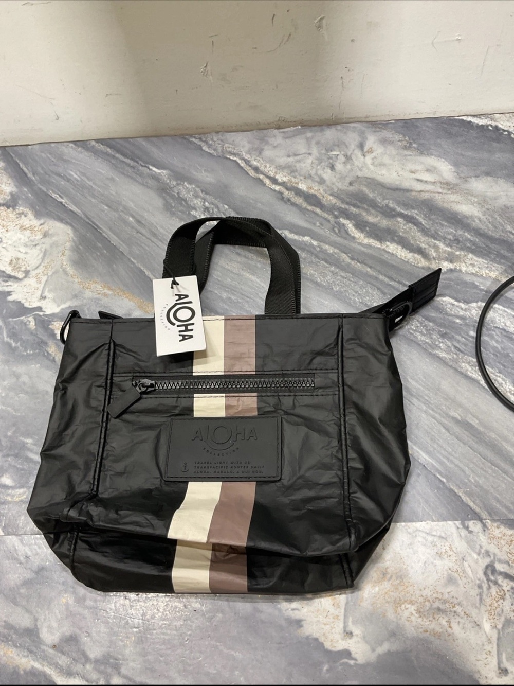 Aloha Collection Le Voyageur Crossbody Bag NEW NO LARGE STRAP